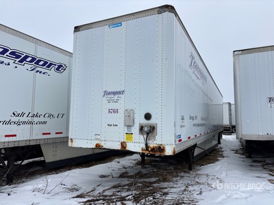 2008 Stoughton AVXW-535T-S-C-AR 53 ft x 102 in T/A Van Trailer