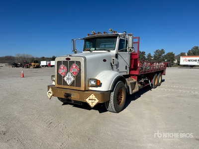 2014 Peterbilt 365 6x4 Flatbed Truck