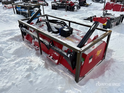 2025 Raytree RMBD72S 72 in Drum Skid Steer Mulcher (Unused)