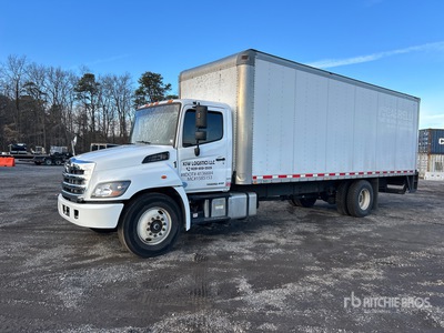 2016 Hino 268 4x2 Moving Gesloten vrachtwagen