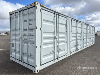 2025 40 ft High Cube Multi-Door Container per stoccaggio