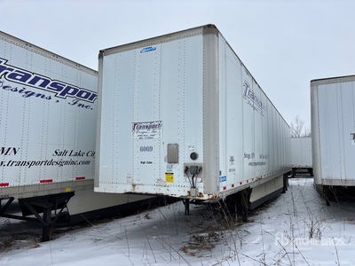 2011 Stoughton 53 ft x 102 in T/A Van Trailer