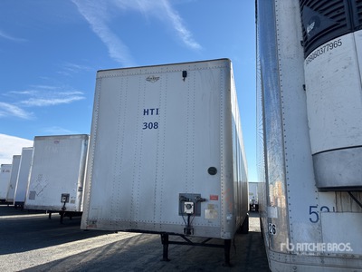 2017 Wabash 53 ft x 102 in T/A Semi-remorque fourgon