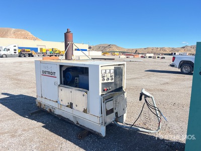 Detroit 150 kW Skid-Mounted Generator Set