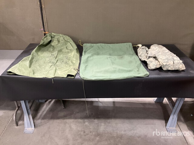 (120) Clothing Bags, (43) Pairs of Wet Weather Trousers & Assorted Items