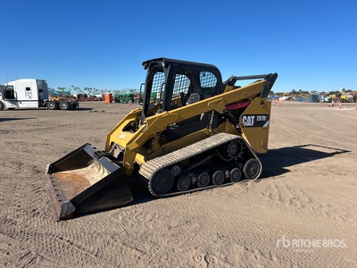 2018 Cat 297D2 Two-Speed Chargeuse sur rails compacte