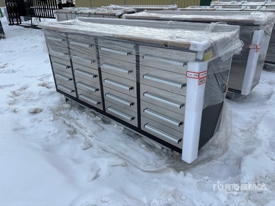2026 Suihe NWB-20DS -7 7 ft 20-Drawer Werkbank (Unused)