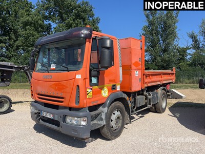 2008 Iveco Eurocargo 120E2 4x2 Camion Benne Tipper Truck