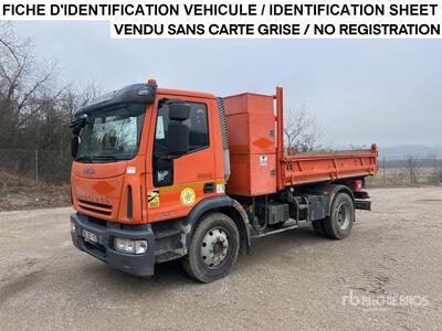 2008 Iveco Eurocargo 120E2 4x2 Camion Tri-benne S/A Dump Truck