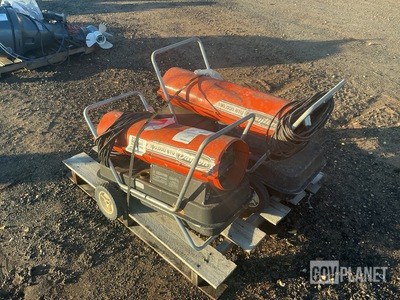 (2) Dayton Space Heaters
