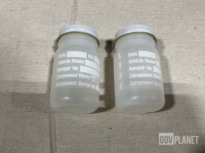 (314) Boxes of Oil Sample Bottles