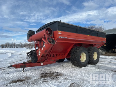2012 Brent 1594 1500 bu T/A Wózek na ziarno
