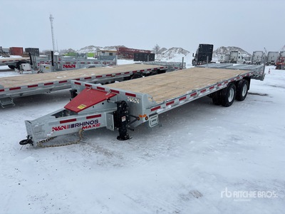 2026 N & N Trailers 18525 lb 25 ft T/A Equipment Trailer (Unused)