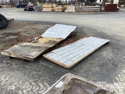 (3) Assorted Sheets of Metal