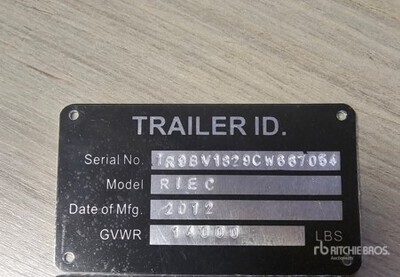2012 Riechers Enclosed Trailer