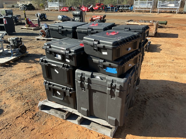 (14) Assorted Storage Cases