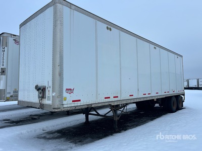 2010 Wabash DVCVHPC 36 ft x 102 in T/A Rimorchio furgonato