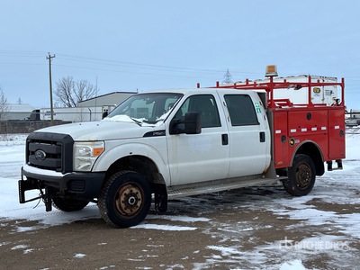 2012 Ford F-250 4x4 Crew Cab Service Truck