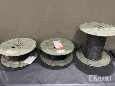 (3) Reels of Telephone Cable