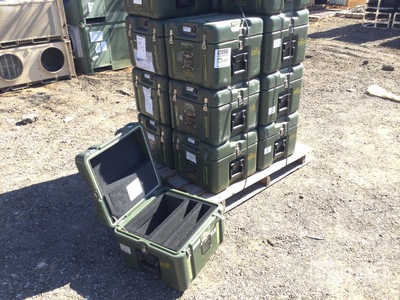 (19) General Dynamics 99-2800734-6 2-Slot Laptop Storage Cases