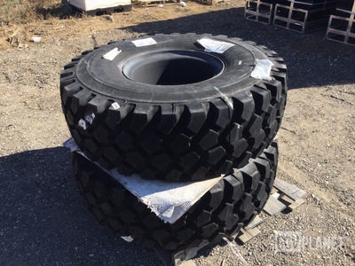 (2) Michelin 16.00R20 Tires w/Wheels