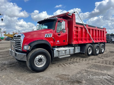 2014 Mack GU713 8x4 Tri/A Dump Truck
