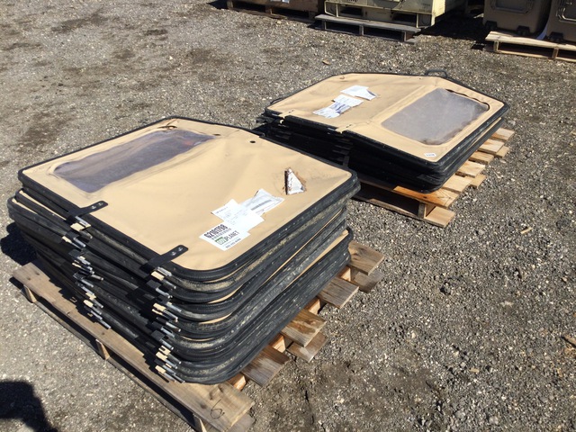 (27) Assorted HMMWV Humvee Doors