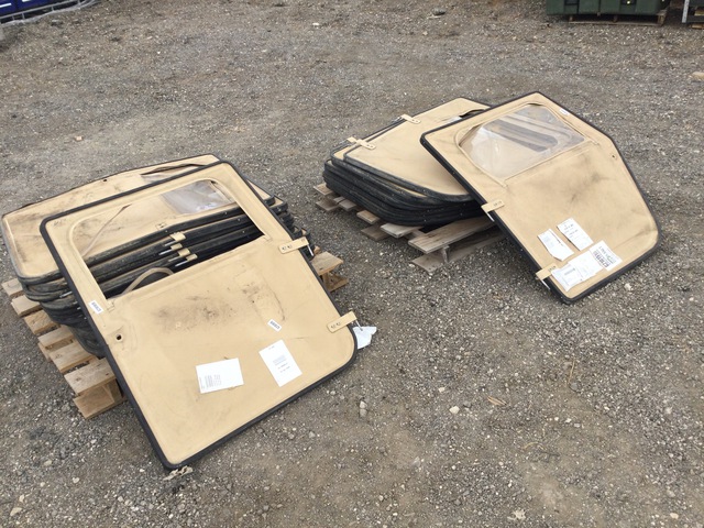 (26) Assorted HMMWV Humvee Doors
