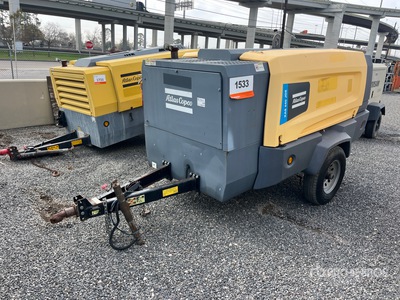 2021 Atlas Copco XAS440JDFT4 Mobile Luchtcompressor (Inoperable)
