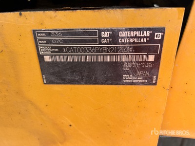 2022 Cat 336 Tracked Excavator