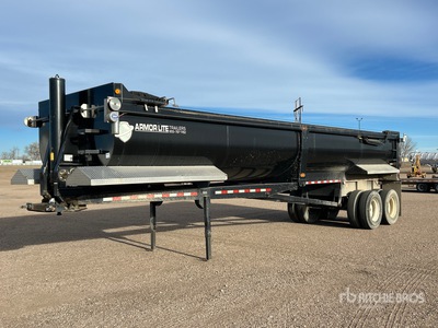 2016 Armor Lite SHD-34/48 T/A End Dump Trailer