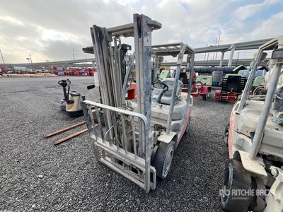 2019 Toyota 8FGU25 4900 lb Pneumatic Tire Forklift (Inoperable)