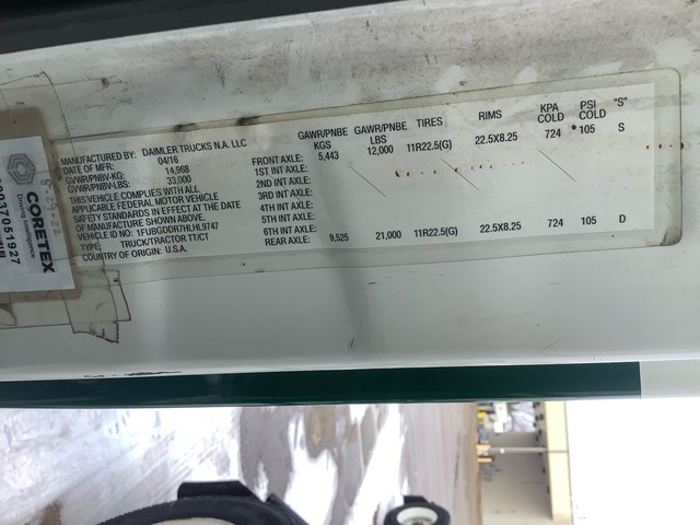 CAMIóN 2017 FREIGHTLINER