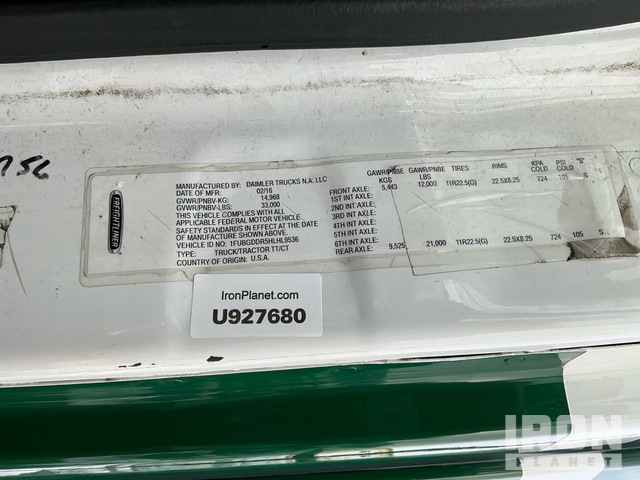 CAMIóN 2017 FREIGHTLINER