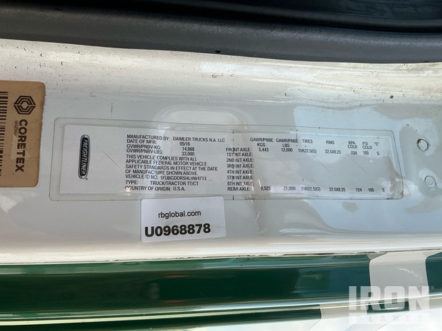 CAMIóN 2017 FREIGHTLINER