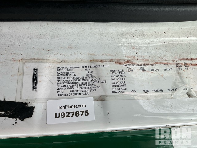 CAMIóN 2017 FREIGHTLINER