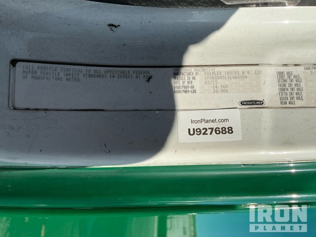 CAMIóN 2016 FREIGHTLINER