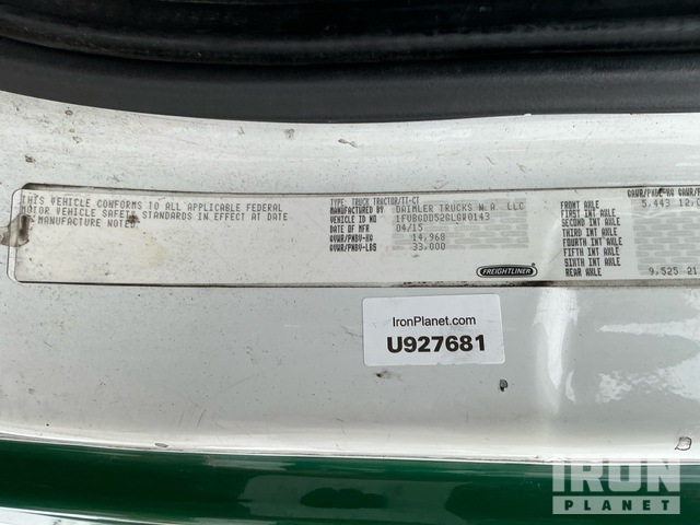 CAMIóN 2016 FREIGHTLINER