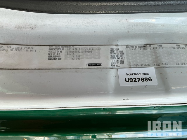 CAMIóN 2016 FREIGHTLINER