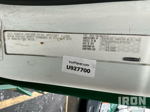 CAMIóN 2016 FREIGHTLINER