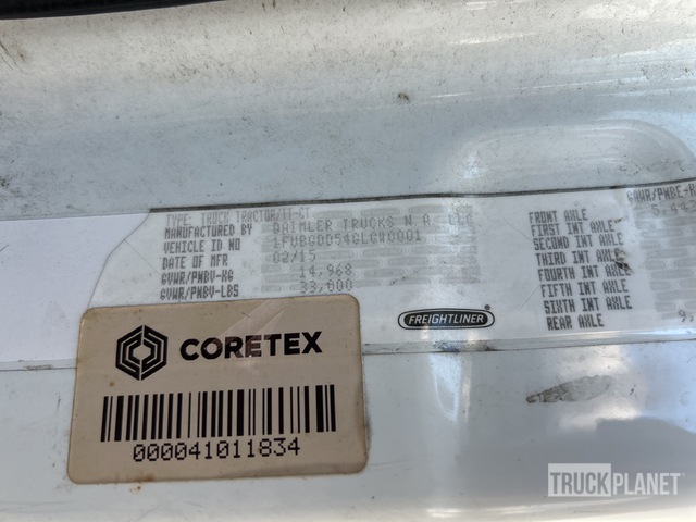 CAMIóN 2016 FREIGHTLINER