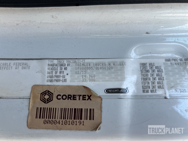 CAMIóN 2016 FREIGHTLINER