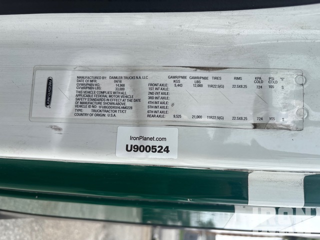 CAMIóN 2017 FREIGHTLINER