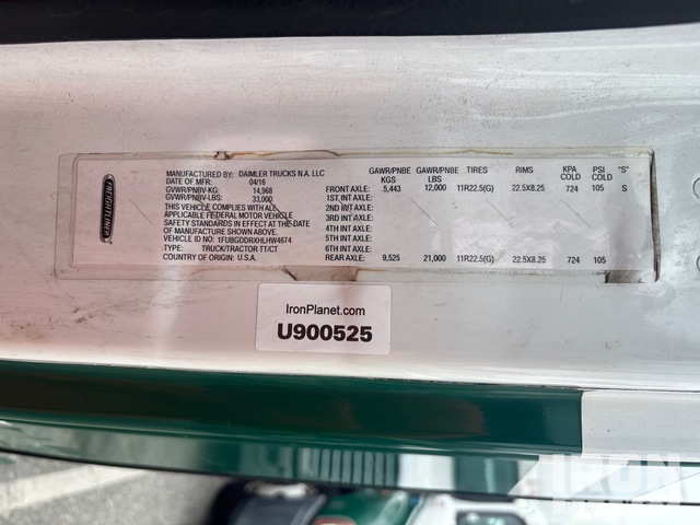 CAMIóN 2017 FREIGHTLINER