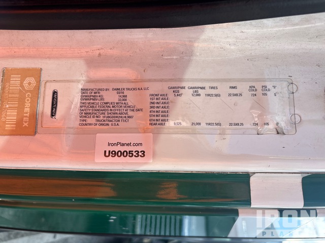 CAMIóN 2017 FREIGHTLINER