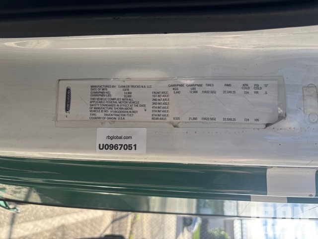 CAMIóN 2017 FREIGHTLINER