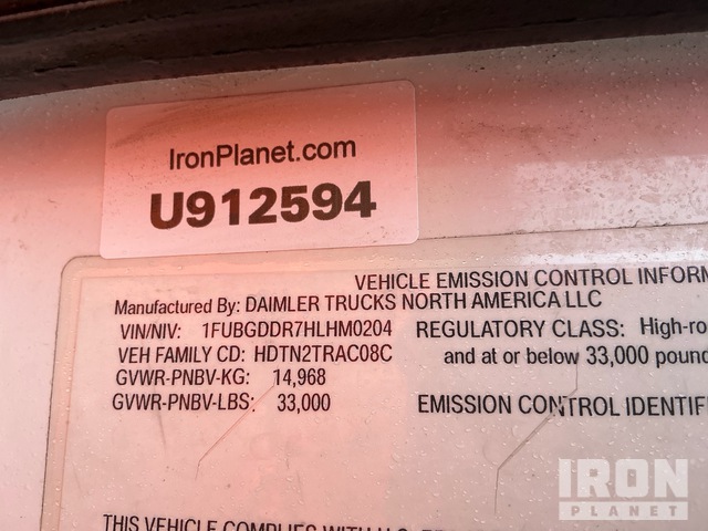 CAMIóN 2017 FREIGHTLINER