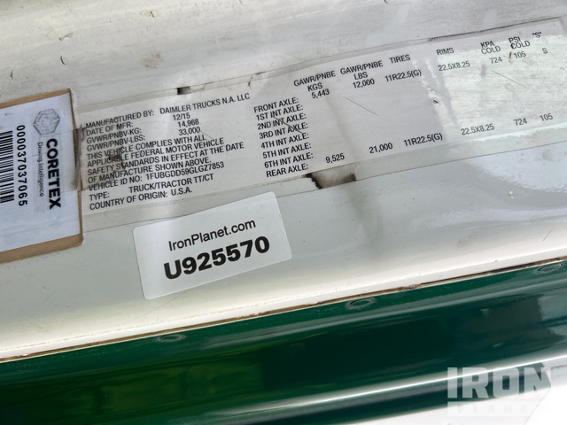 CAMIóN 2016 FREIGHTLINER