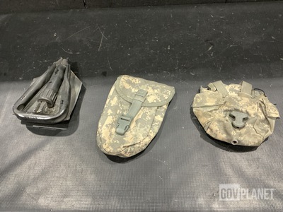 (23) Entrenching Tools, (634) General Purpose Canteen Pouches & Assorted Items