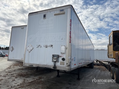 2011 Wabash DVCVHPC 53 ft x 102 in T/A Semi-remorque fourgon